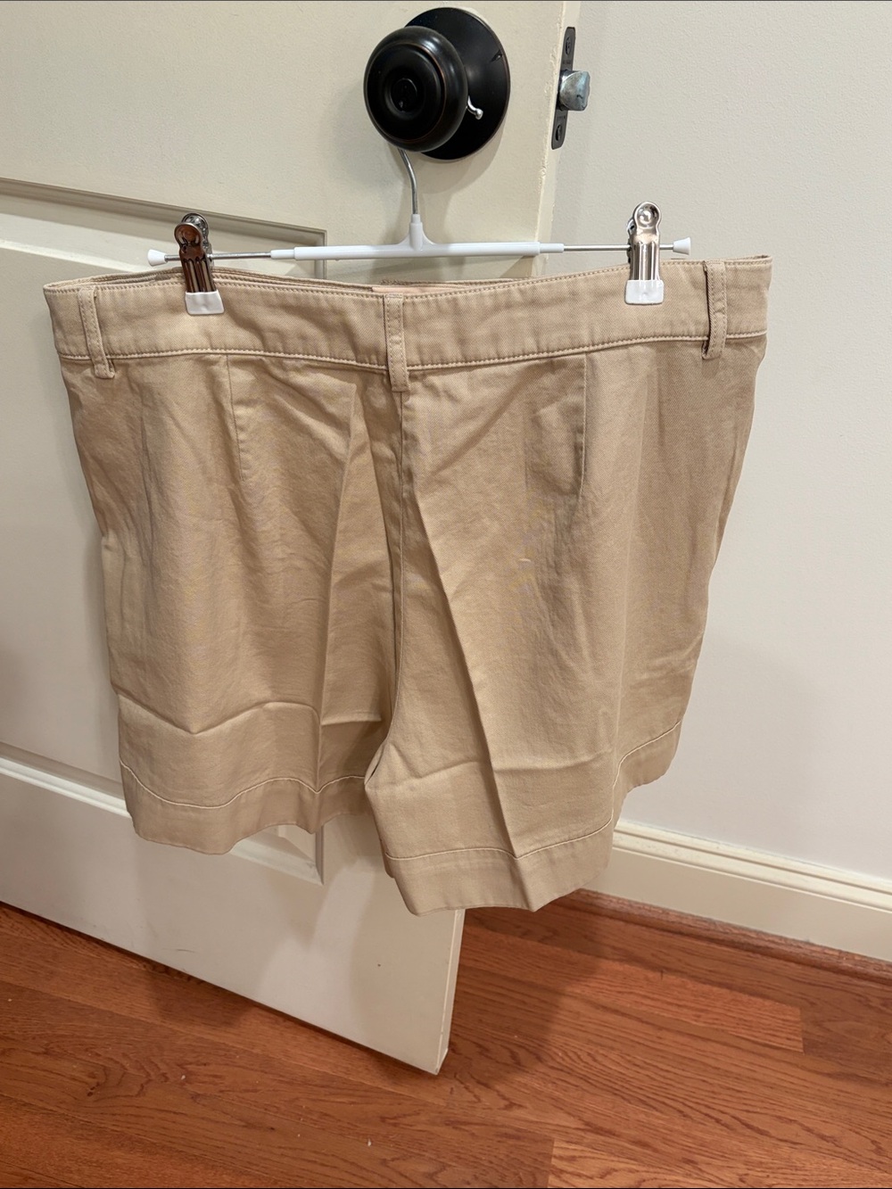 J. Crew Light Khaki Pleated Chino Short/NWT/14 - Picture 13 of 13